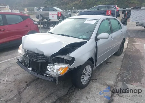 2007 Toyota Corolla Le из США, поврежденный, VIN 1NXBR32E97Z801839